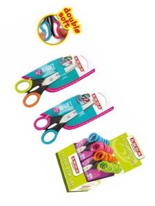 Foarfeca 13cm Arda Bi-Soft Blister FB1308