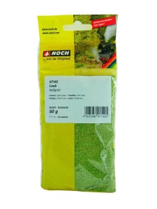 Frunze pentru diorame light green 50g 7142 Noch