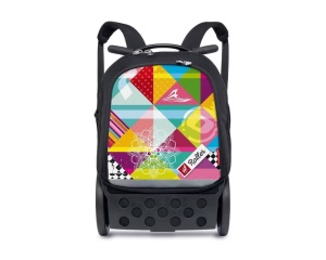 Ghiozdan cu roti Roller Up XL Supergirl, 19 L, ND-9657, Nikidom