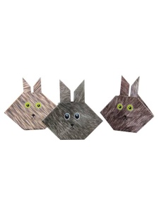 Hartie Origami Avenue Mandarine Zoo 60 coli 70g 20x20cm 52504MD