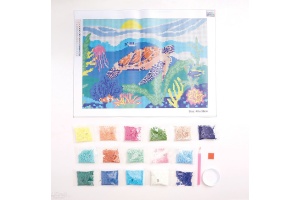 Kit Broderie cu Diamante Turtle Reef DSM-105123 Dp Craft