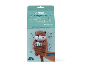 Kit Creativ Amigurumi, model Vidra Muzicala 420286 Graine Creative