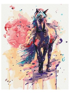 Kit pictura pe numere Fantastic Horse 108
