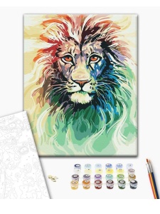 Kit pictura pe numere Shining Lion 28718