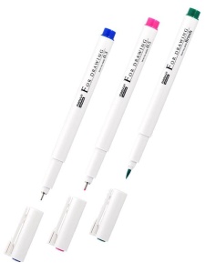 Liner cu tus colorat pentru Desen Marvy Uchida 4600C - Brush Tip