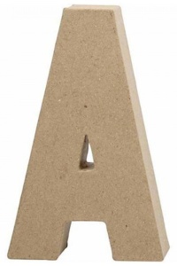 Litere carton presat - mucava 10.5 cm