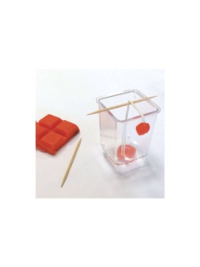 Matrita rectangulara pentru lumanari 75x48x48mm Graine Creative 140540