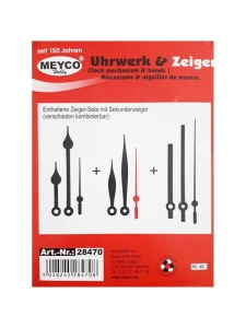 Mecanism ceas cu 3 seturi de ace Meyco 28470