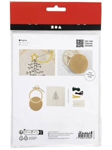 Mini-Kit creatie Broderie Bradut - Iarna Creativ Company 977488