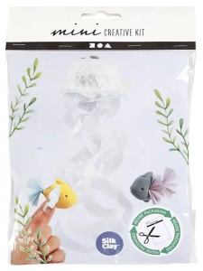 Mini kit creativ pentru copii, pestisori si meduza, 977363