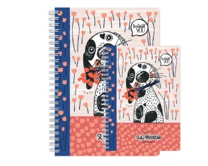Notebook Tuli Be Inspired Drasca A5  A6, 80 file, 80g