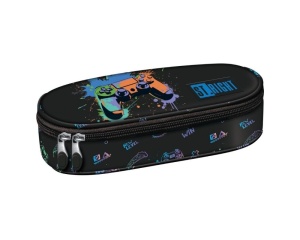 Penar neechipat oval cu 1 fermoar si organizator interior, Game Controller Splash PC01, St. Right, 697579