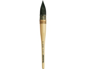 Pensula acuarela pentru tehnica wash DaVinci seria 418 nr 12 din par natural de veverita (blue squirrel) pentru suprafete mari