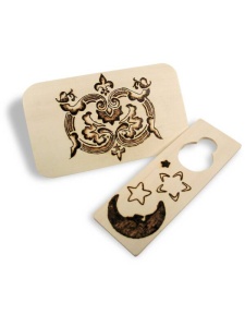 Placa din lemn de tei 24.5 x 14.5 cm Meyco 66931