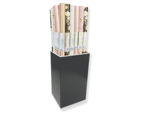 Rola de Hartie pentru Impachetare Cadou Ambalaj 80g 2x0,7m Model Floare de Primavara Clairefontaine 212907C