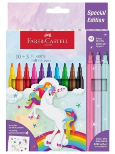 Set 10+3 Carioci Unicorni Faber-Castell FC554213