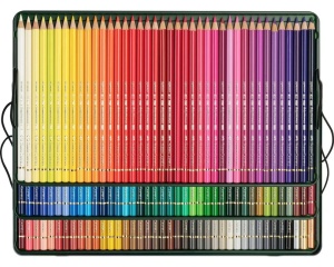 Set 120 creioane colorate Polychromos Faber Castell, 110011