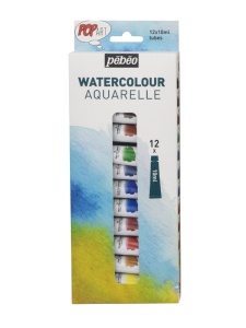 Set 12x10ml Culori Acuarela Pop Art 669900 Pebeo