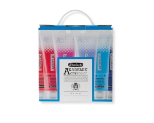Set 16x120ml Culori Acrilice Akademie AcrylColor 76761097 Schmincke