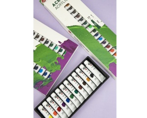 Set 17x10ml Culori Acrilice Pop Art + 15ml White 669710 Pebeo