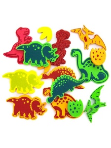 Set 20 figurine autoadezive spuma dinozauri kspi-049 Dp Craft