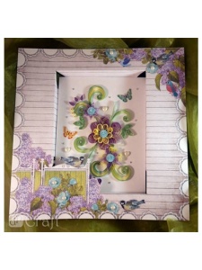 Set 21 Abtipilduri Fluturi si Flori Dp Craft DPNK-045
