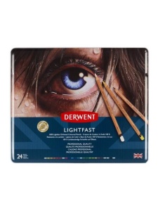 Set 24 creioane colorate Derwent Lightfast 2302720