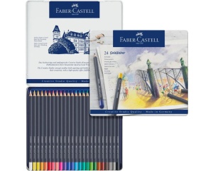 Set 24 creioane colorate Goldfaber Faber Castell 11 47 24