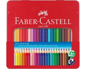 Set 24 creioane colorate Grip Faber Castel 122423