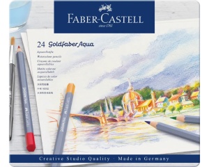 Set 24 creioane Goldfaber Aqua Faber Castell 11 46 24