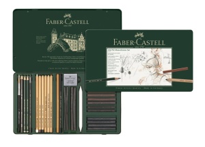 Set 33 Creioane Pitt Monochrome Faber Castell, 112977