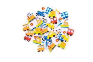 Set 39 Figurine Autoadezive Spuma Vehicule KSPI-424 Dp Craft