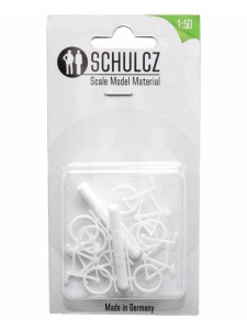 Set 4 biciclete in miniatura 1:50 Schulcz 03.50201.4