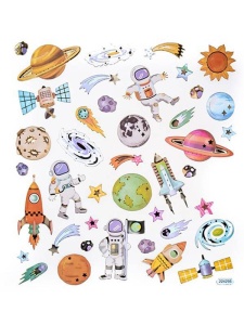 Set 42 abtibilduri spatiu Dp Craft dpnk-130