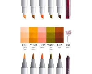 Set 5+1 Copic Ciao Colectia Manga-Yumi 22075595