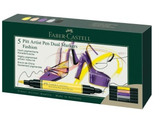 Set 5 Dual-Markere Fashion Pitt Artist Faber-Castell FC162006