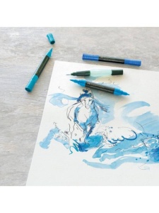 Set 5 markere acuarelabile Albrecht Durer Faber Castell 160305