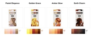 Set 5 markere cu cerneala pe baza de alcool + 1 Multiliner, Copic Ciao Portrait Golden Grace, 22075583 - Img 5
