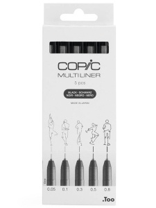 Set 5 multilinere Copic 22075635