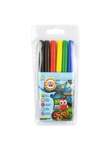 Set 6 carioci Owls Koh-I-Noor 1012-6