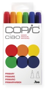 Set 6 Markere Copic Ciao Primary 22075661