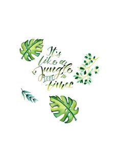 Set 6 markere cu 2 capete Lettering set Jungle Faber Castell 164517