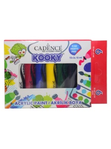 Set 6 x 15 ml culori acrilice Kooky Cadence