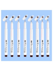 Set 8 linere Sepia Marvy Uchida for Drawing 4600DB-8A