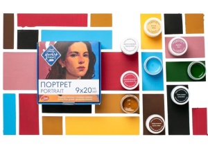 Set 9 culori guasa, 20 ml, Portrait, Master Class, 17412762, Nevskaya Palitra