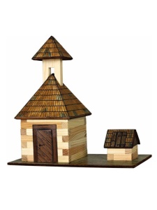 Set constructie Clopotnita si fantana Walachia W09, 68 piese, 8+ ani