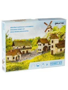 Set constructie din lemn Pensiune Alpina Walachia WLMK43