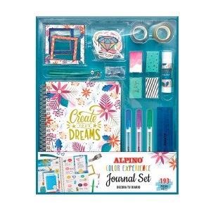 Set jurnal creativ Alpino Color Experience cu accesorii MS-UA000571