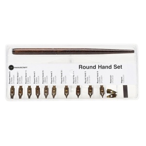 Set Penite Si Toc Caligrafie Round Hand Manuscript MDP280