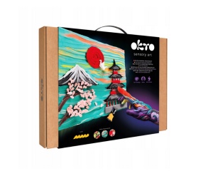 Set Pictura 3D cu Argila Usoara 30x40 cm Japan Okto 10042
